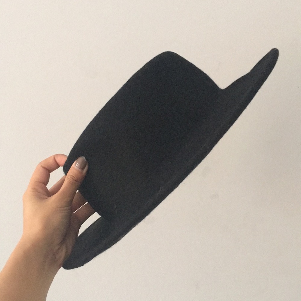 BDG Wide Brim Black Hat